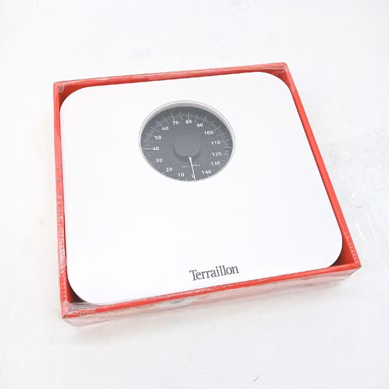 Terraillon BMA73000WH mechanische personenweegschaal, wit, max. 150 kg