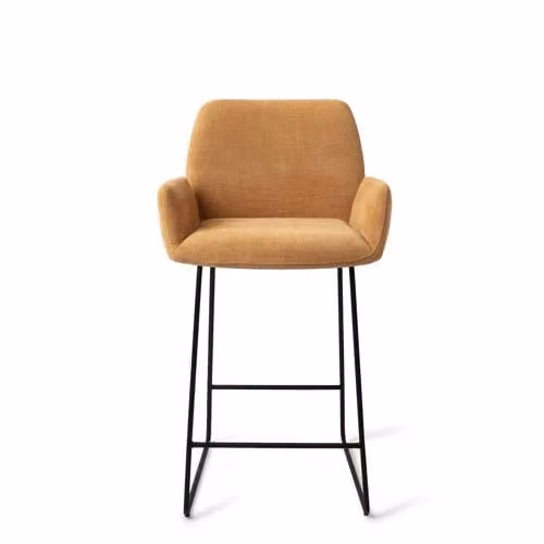 Jesper Home barkruk Misaki met stoffen bekleding