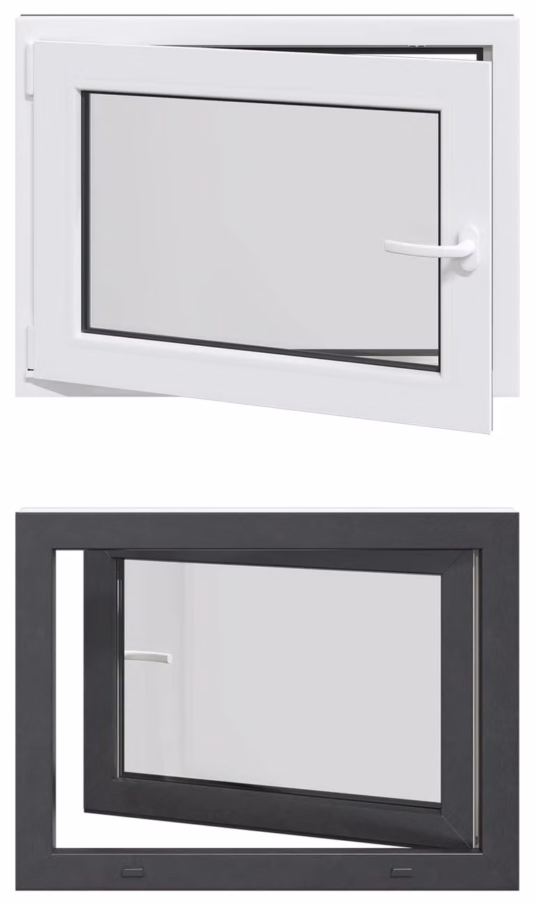 vidaXL Kipp- en draaikraam voor de kelder, model RISOR, B: 80 cm, D: 60 cm