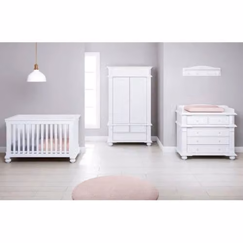 Born Lucky Bristol Babykamer set - 3-delig - Wit