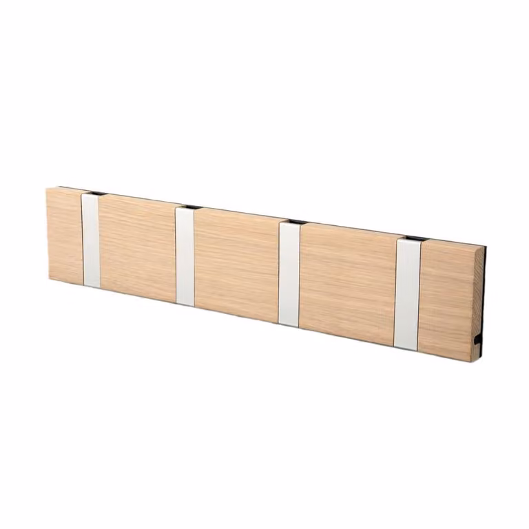 LoCa Knax kledinghanger gewassen eiken-grijs, Breedte: 40 cm