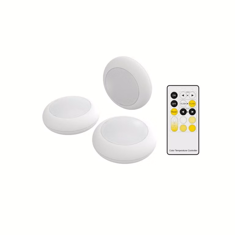 Calex LED Pucklights inclusief afstandsbediening voor accentverlichting