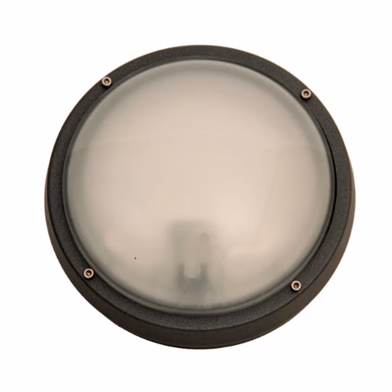 Franssen Docks Cross Ronde Buitenlamp - Grafiet Grijs - Diameter: 26 cm
