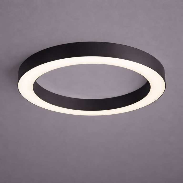 Lyora Design plafondlamp Hey-lo zwart Ø 60cm