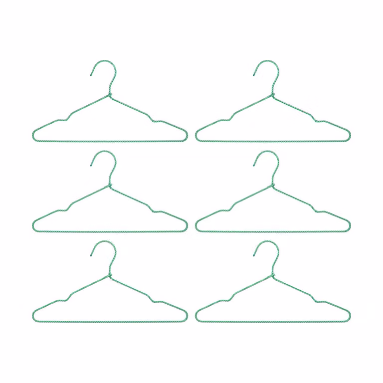 House Doctor Wire hanger 6-pack Groen