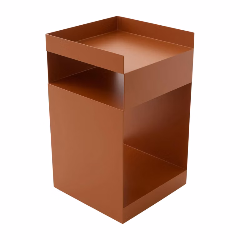 &Tradition Rotate SC73 serveertrolley met draaibare bovenkant in terracotta kleur