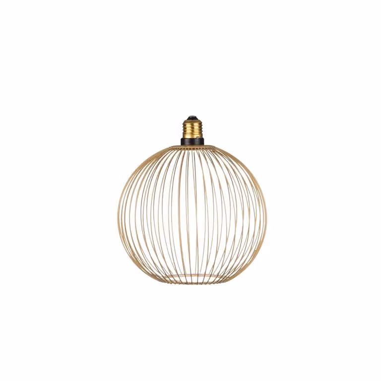 Segula Floating Filo zand LED lamp - E27 - 5W - 380lm - 2200K - Goud/Messing - Ø 18cm