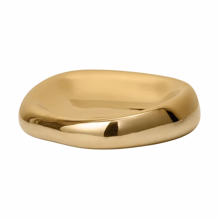 Ferm Living Bellure decoratieschaal messingfinish Ø17 cm