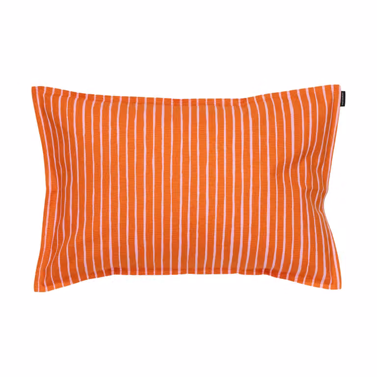 Marimekko Piccolo kussenhoes Warm orange-pink, 40 x 60 cm