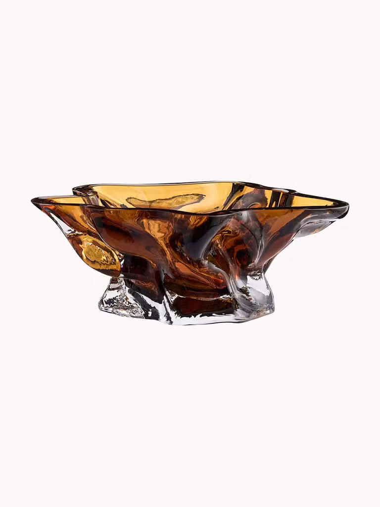 AYTM Vena decoratieschaal Amber