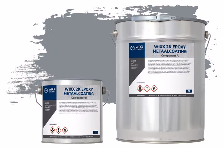 Wixx 2K Epoxy Metaalcoating RAL 7046 Telegrijs 2 - 10L