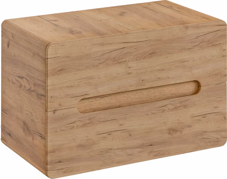 AC-Déco Wastafelmeubel met 2 lades voor de badkamer, Breedte: 80 cm