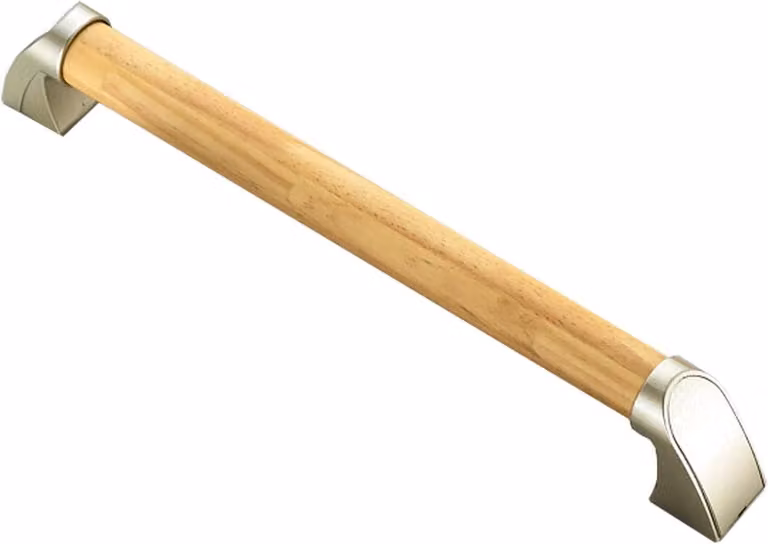Houten Badkamer Handgreep in Houtkleur - 40 cm