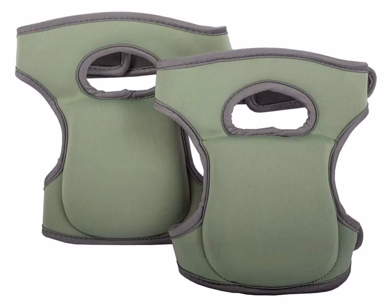 Talen Tools kniebeschermer met memory foam - Groen