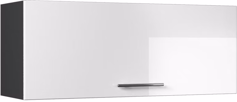 Vicco Hangkast Fame-Line Wit Hoogglans/Antraciet 100 cm