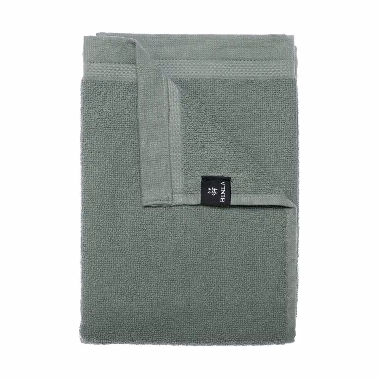 Himla Lina handdoek Jade 70 x 140 cm