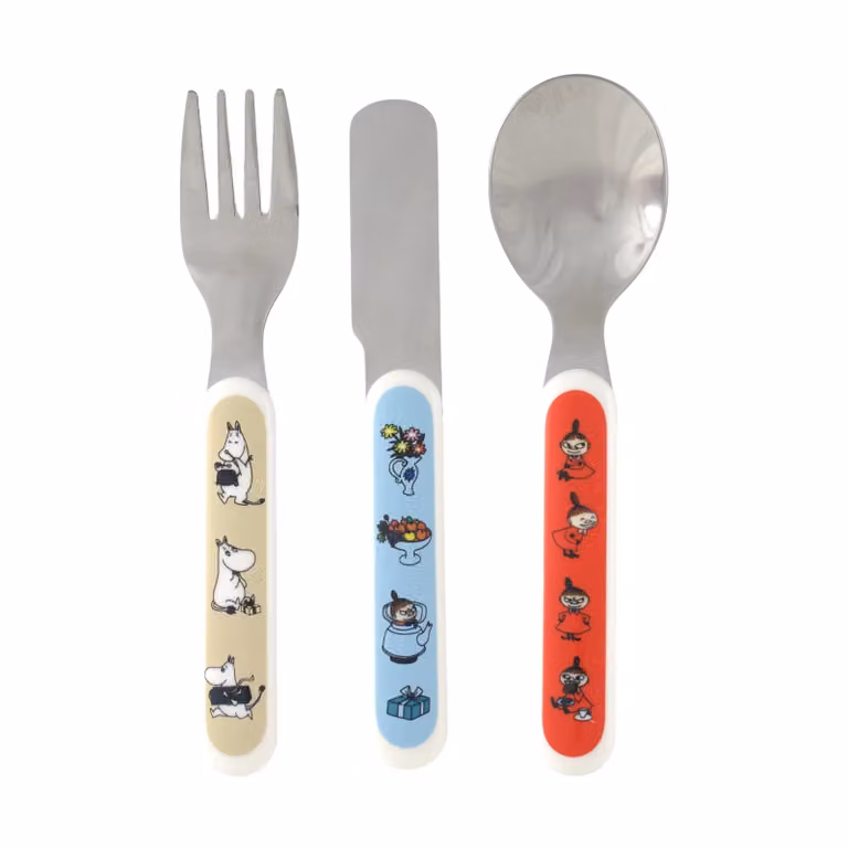 Rätt Start Moomin Little My bestekset 3-delig Multi