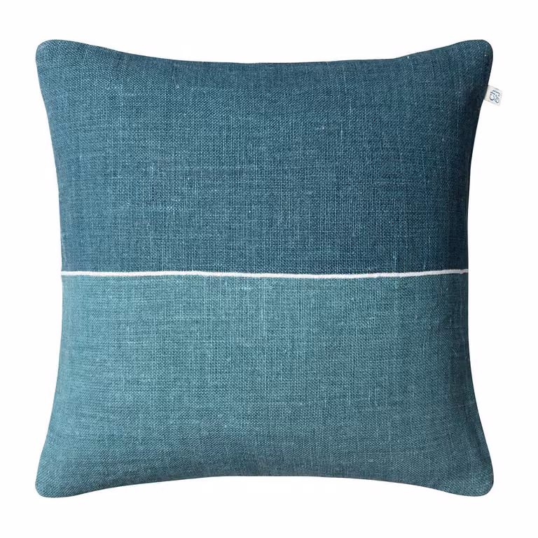 Chhatwal & Jonsson Amol kussenhoes Heaven blue-palace blue, 50 x 50 cm