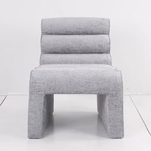 Sleepking - Fauteuil Bub - Grijs - Linnen - Modern Shell Design