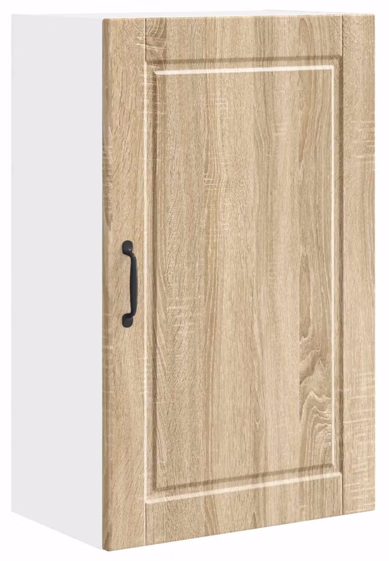 vidaXL Wandkast PORTO Sonoma-eikenhout, B: 50 cm, D: 31 cm, H: 80 cm