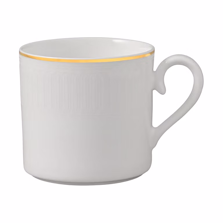 Villeroy & Boch Château Septfontaines koffiekopje 200 ml Wit-goud