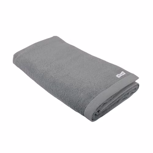 Tom Tailor Saunahanddoek Moody Grey, 80 x 200 cm, 100% Katoen Badstof