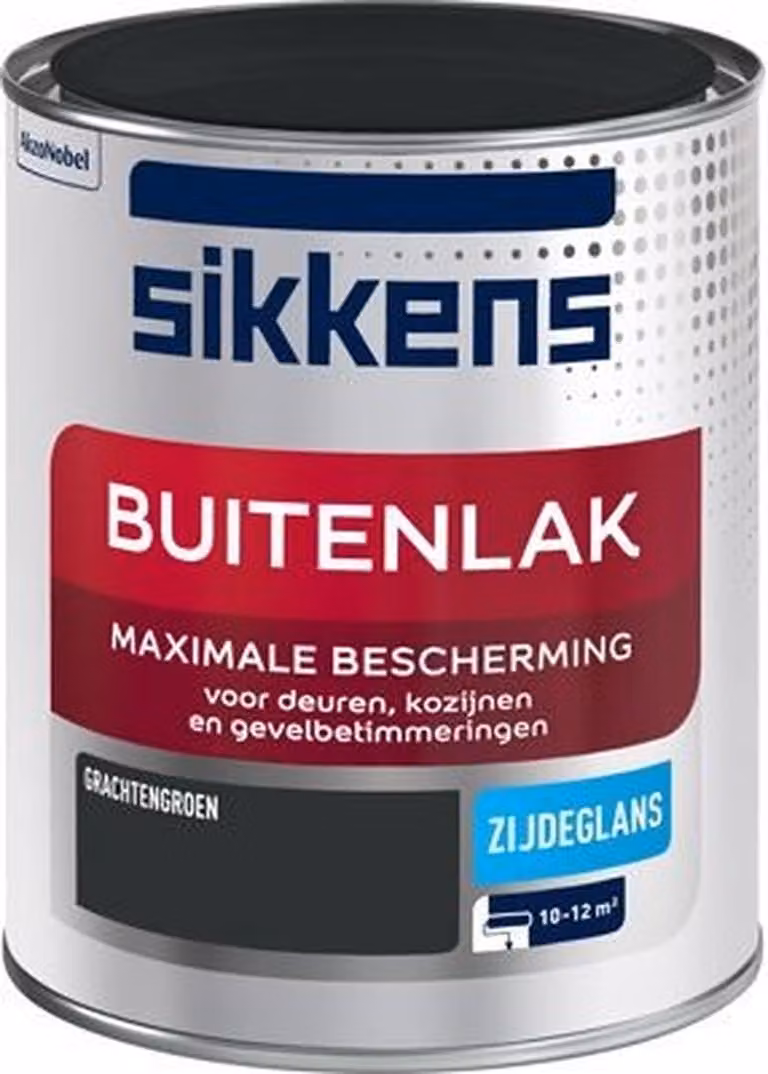 Sikkens Buitenlak Zijdeglans - Grachtengroen - 750 ml