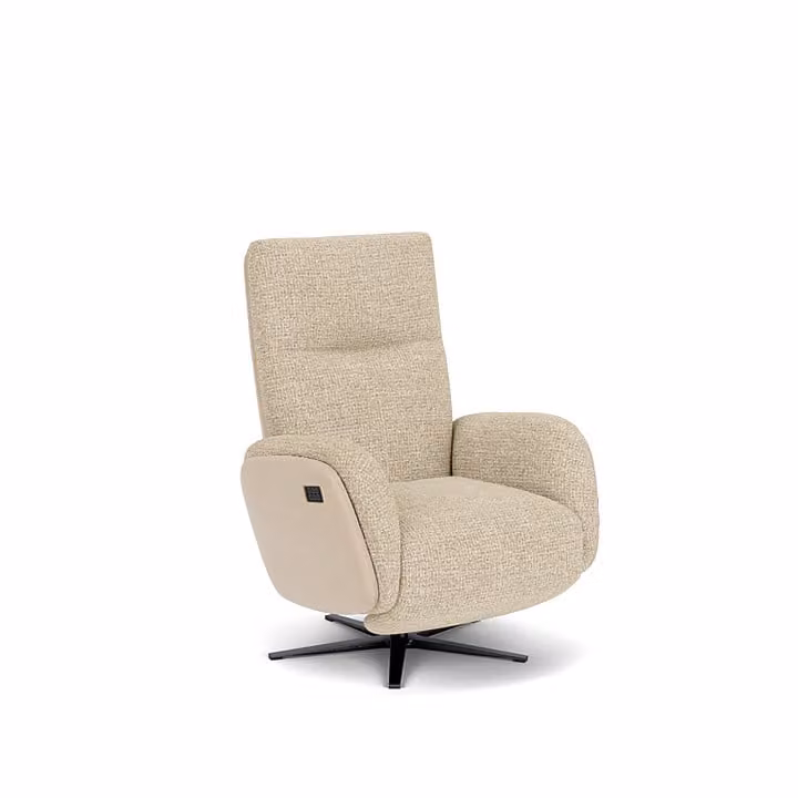 Prominent Sta-op-stoel Organic - Beige - Stof/kunstleer of stof/stof