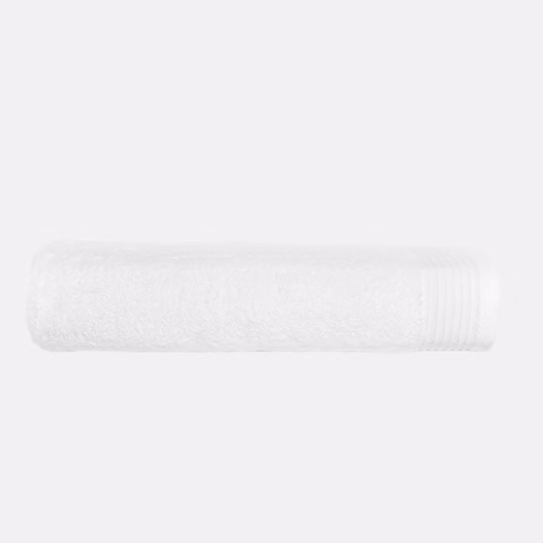 The One Strandhanddoek Deluxe Wit - 100 x 180 cm - 100% Gekamd Katoen - 550 g/m²