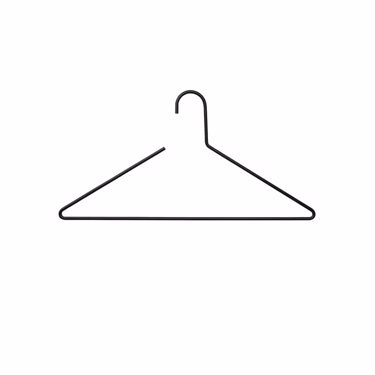LIND DNA Slim kledinghanger zwart