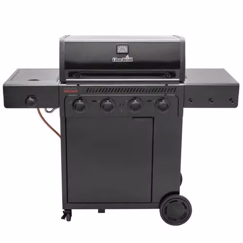 Char-Broil Essential Gasgrill met kar voor de tuin en het terras