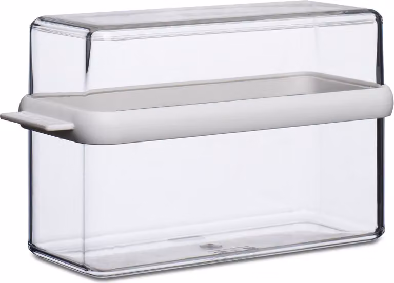 Mepal Brooddoos Stora, Wit, 1600 ml, B: 21,7 cm, D: 9,2 cm, H: 12,9 cm