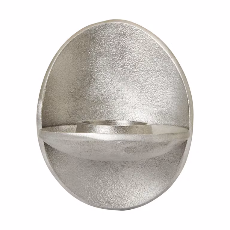 Ferm Living Agapé waxinelichtjeshouder wand Aluminium