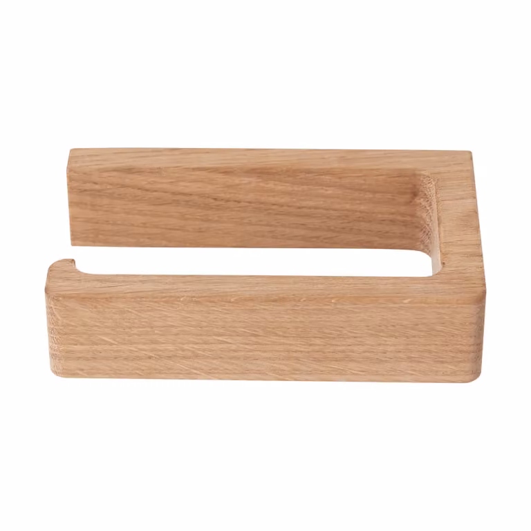 Andersen Furniture toiletpapierhouder in gelakt eiken