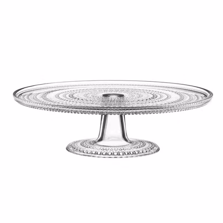 Iittala Kastehelmi dessertbord transparant Ø 31,5 cm