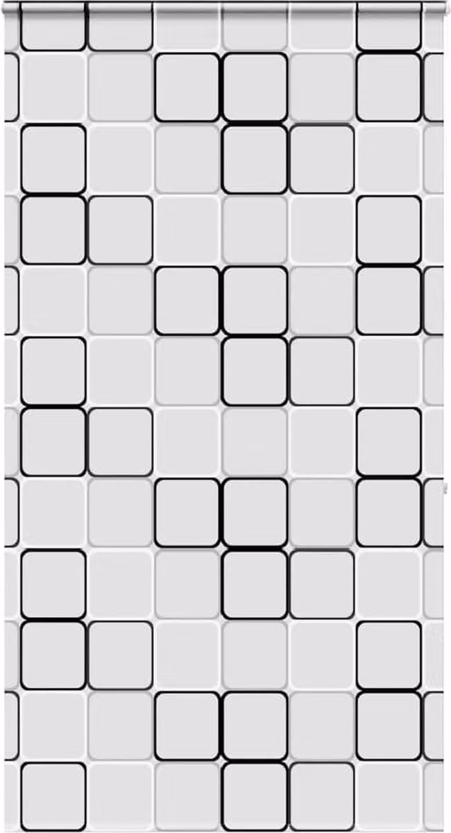vidaXL Doucherolgordijn met cassette, ondoorzichtig, 140 x 240 cm