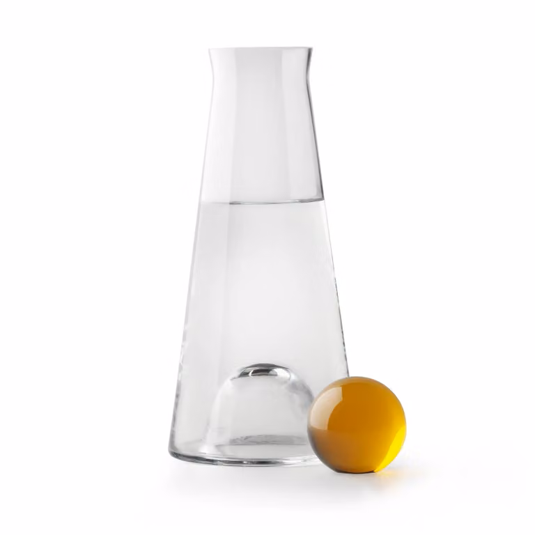 Design House Stockholm Fia karaf amber-helder glas