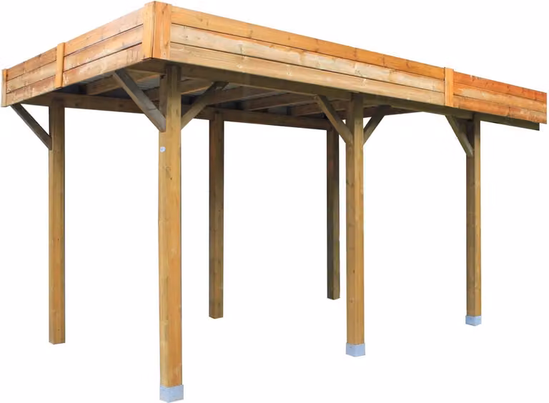 Carport Solid Basis hout 3 x 5 m