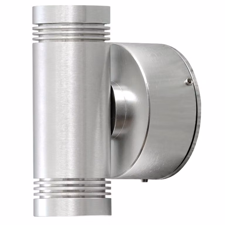 Konstsmide Monza Led Wandspot Up & Down, Metaalgrijs, 12,5 cm