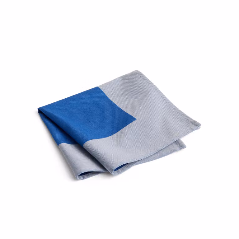HAY Rand stoffen servet Blue 40 x 40 cm