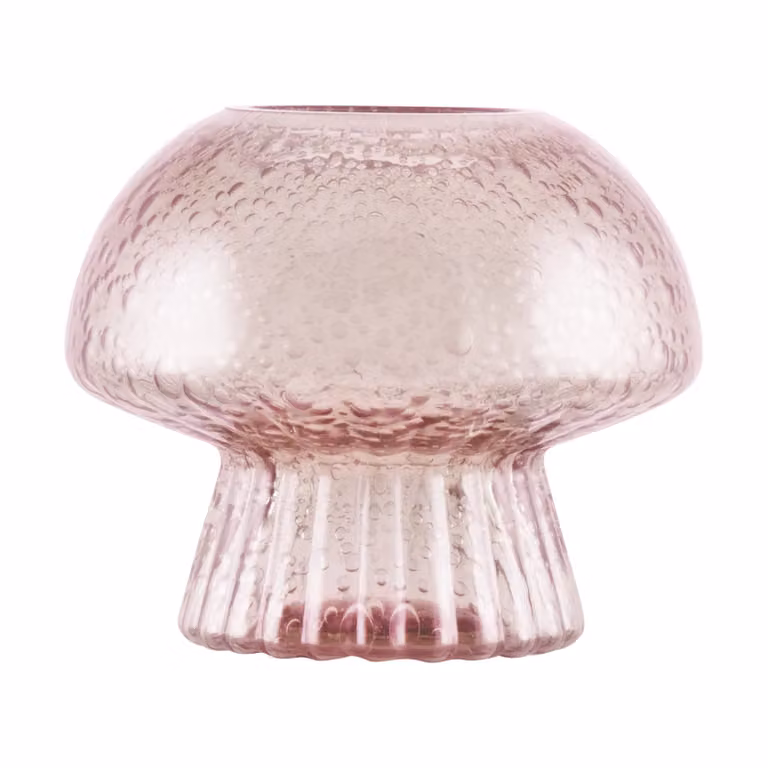 Globen Lighting Fungo 12 theelichthouder Special Edition Roze