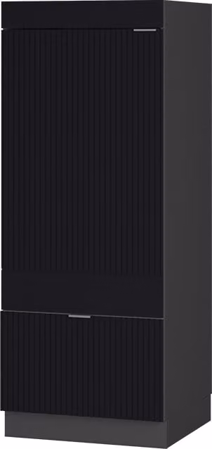 Vicco Fame-Line Hoge kast Zwart gestreept/Antraciet Model 50879