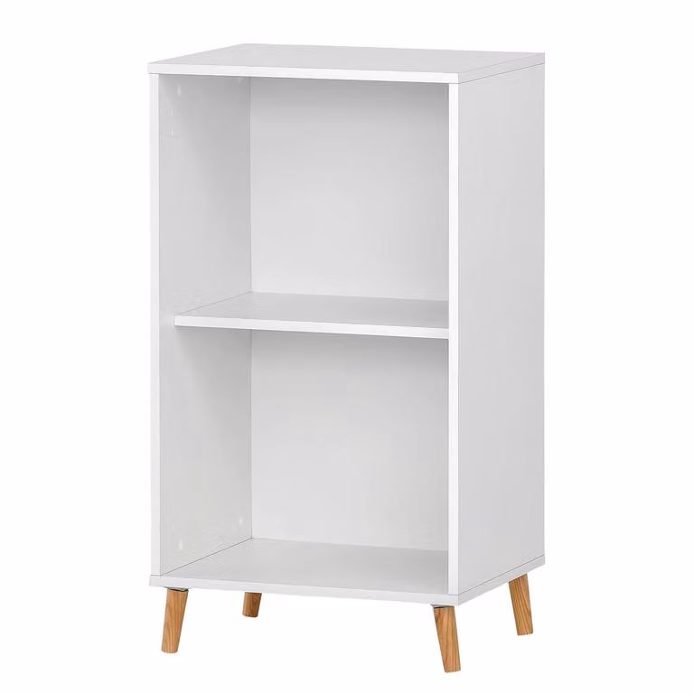 home24 Open kast wit, modern design, Breedte: 51 cm