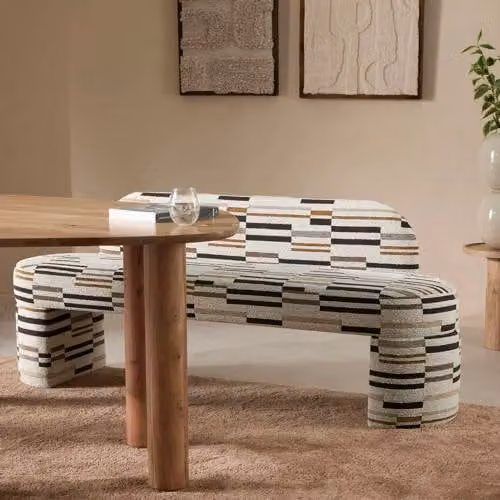 NOUS Living eetkamerbank Nice 180 cm