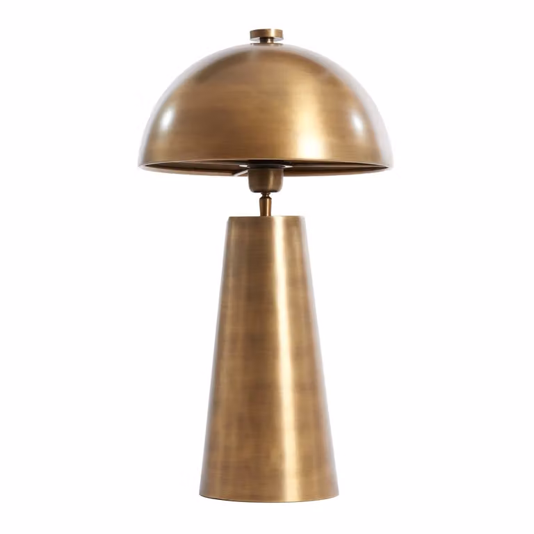 Light & Living Dita tafellamp van messing in goud/messing met E27 fitting