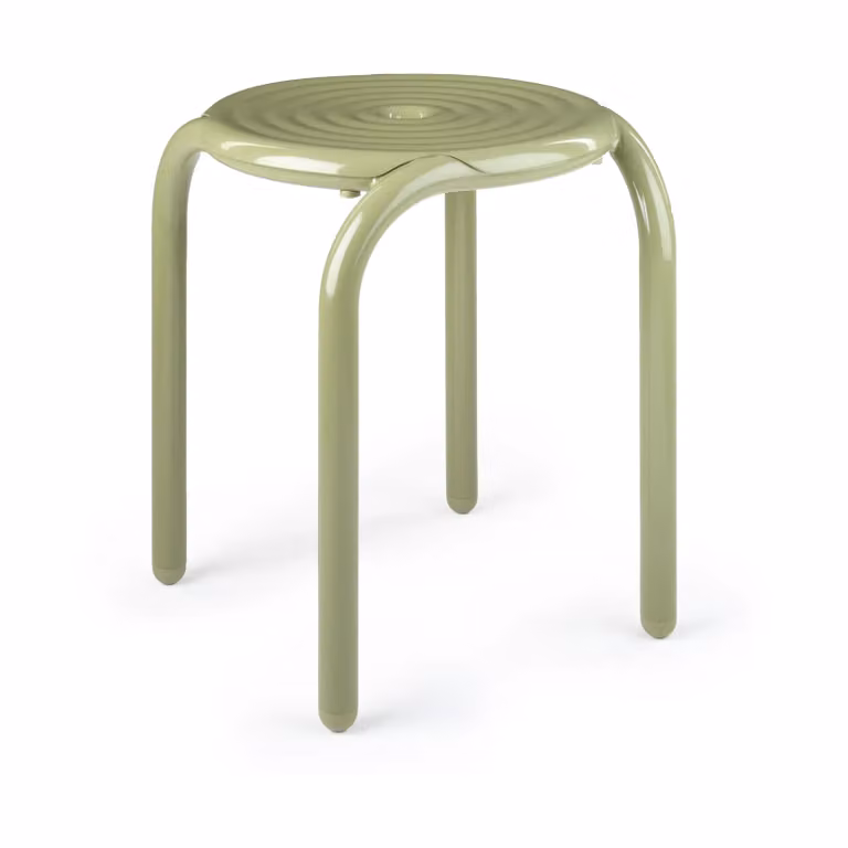 Tom Dixon Groove kruk groen