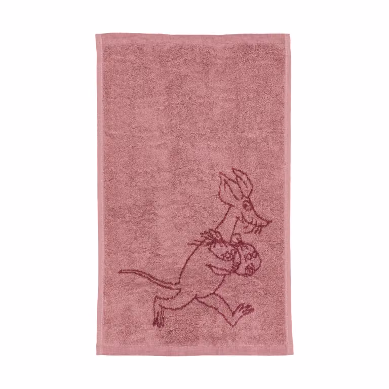 Moomin Arabia Handdoek Sniff, Malva, 30 x 50 cm
