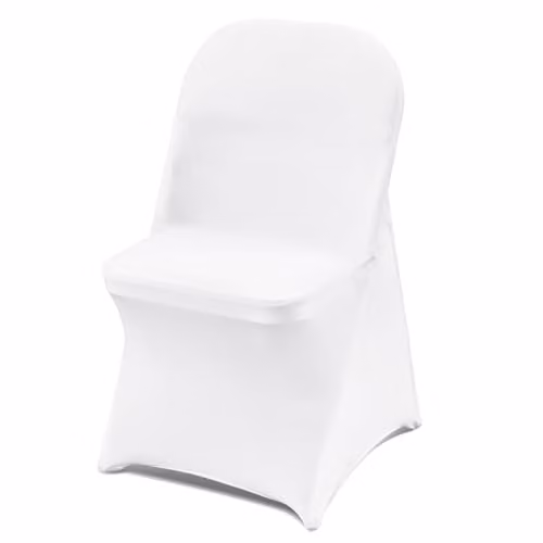 VEVOR Witte Stretch Spandex Stoelhoezen voor Eetkamerstoelen, 30 Stuks, Wasbare en Elastische Stoelbeschermers