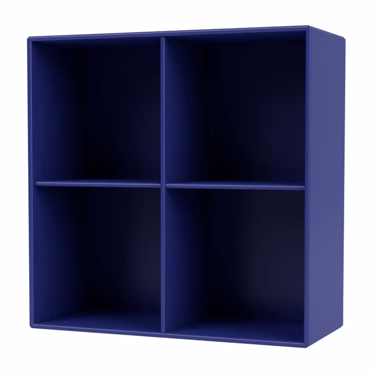 Montana SHOW wandplank met ophangrail Monarch B/D/H: 69,6 x 69,6 cm