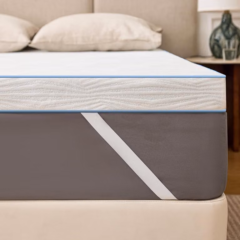 Matras Topdekmatras 180x200 cm - Traagschuim & Koudschuim - Anti-Allergisch & Afneembaar